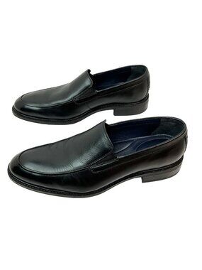 Cole Haan Buckland Venetian Loafer Leather Slip-On Dress Shoes Mens 9 M Black C2